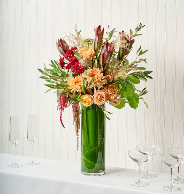 Seasonal Fall Bar Arrangement